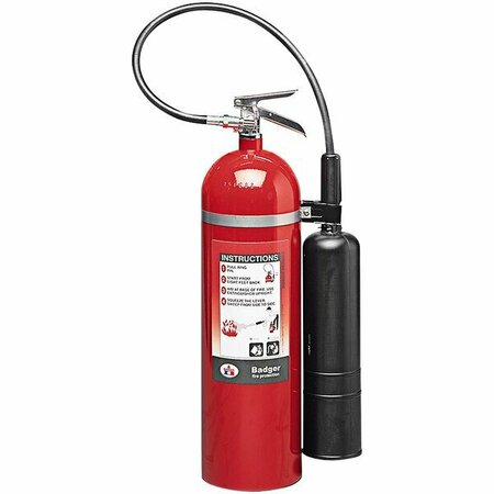 BADGER Extra 23902 15 lb. Carbon Dioxide Self-Expelling Fire Extinguisher 47223902